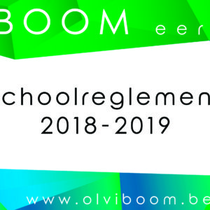Schoolreglement 2018-2019