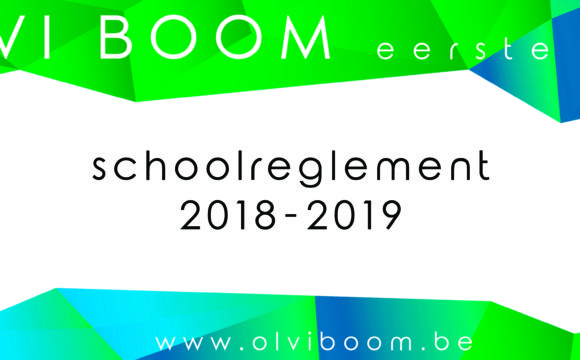Schoolreglement 2018-2019